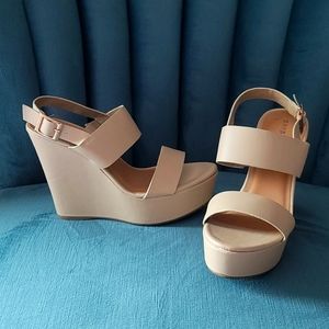 Shoes, Open Toe Wedges